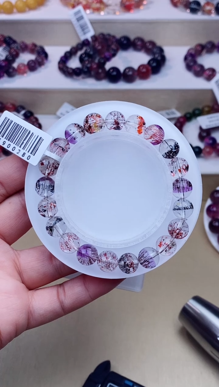 未镶嵌手链水晶彩毒液超七9m+