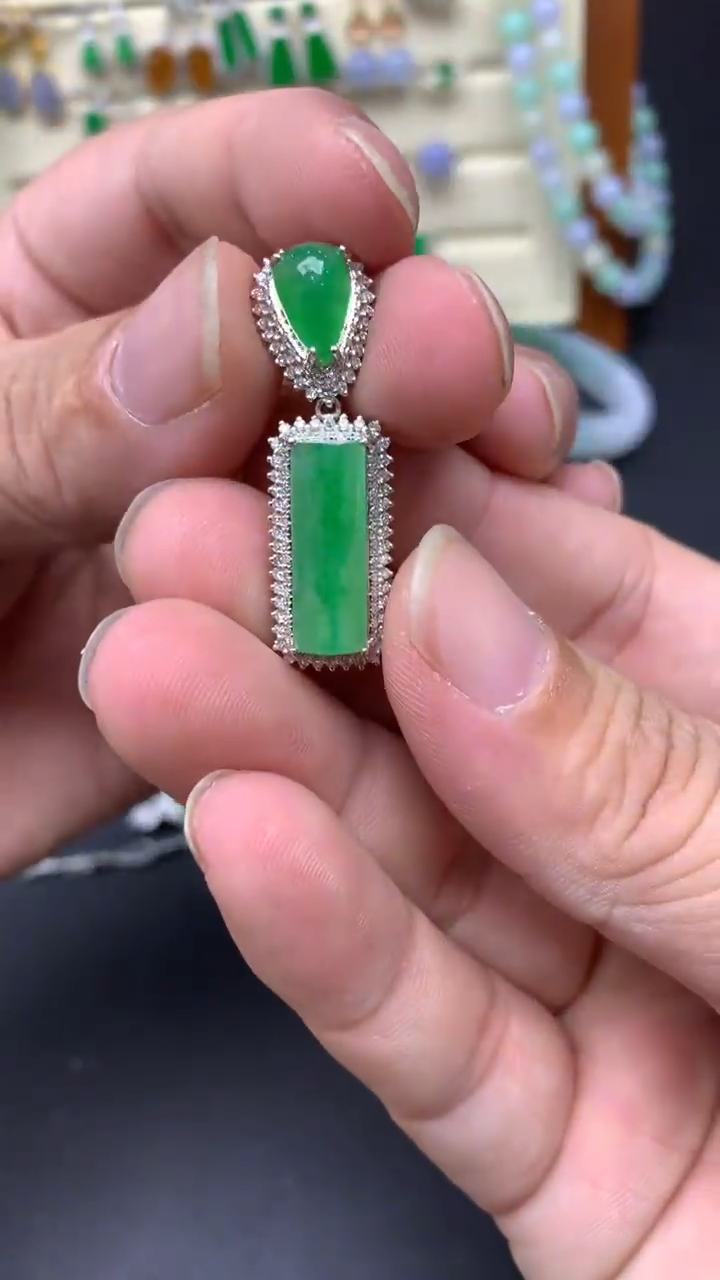 【闪购商品】翡翠颈饰未镶嵌57-天然翡翠