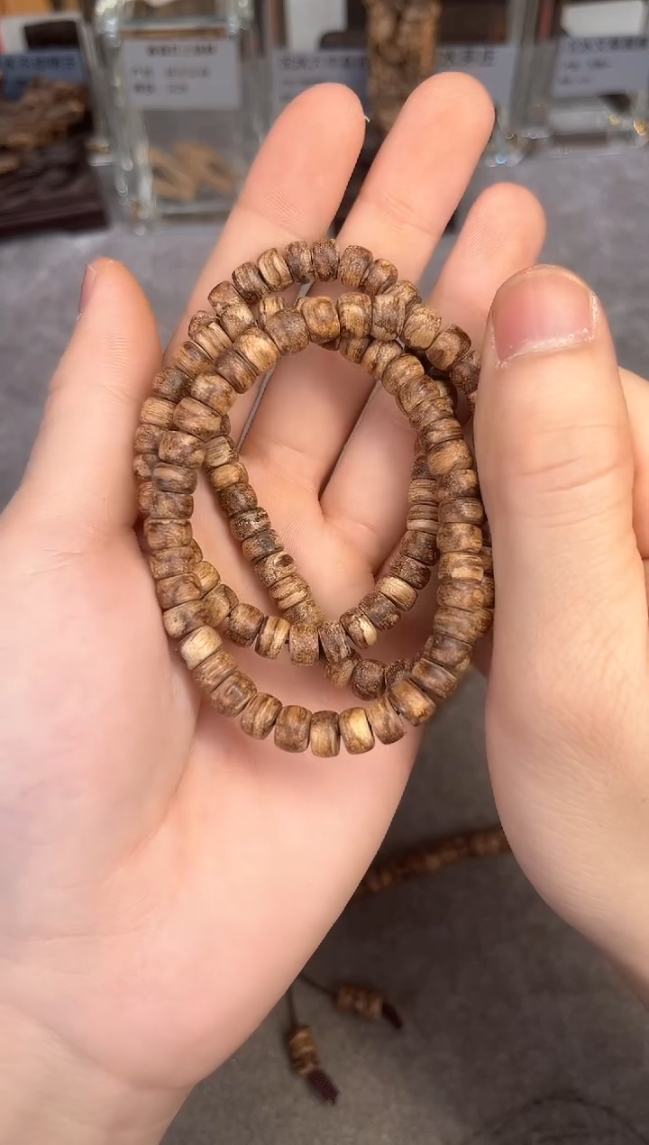 【闪购商品】沉香手串80号达拉干虎斑单圈多样性发货1条