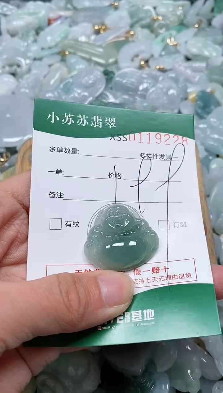 【闪购商品】翡翠颈饰未镶嵌闪购商品0119228