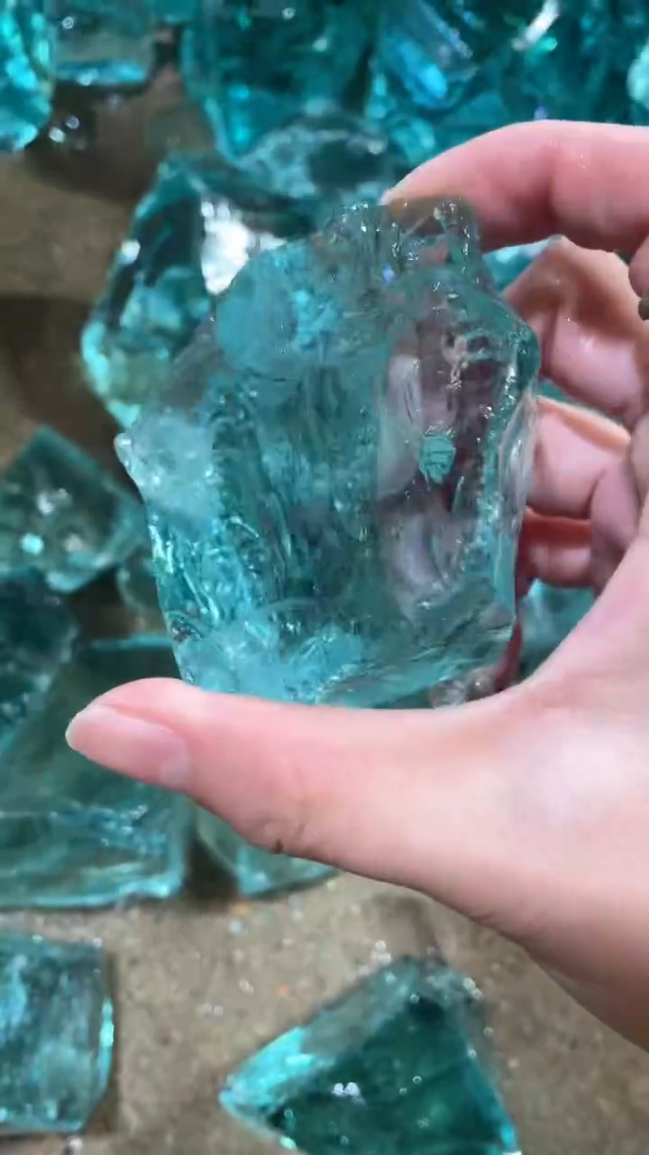 新疆托帕石原石摆件