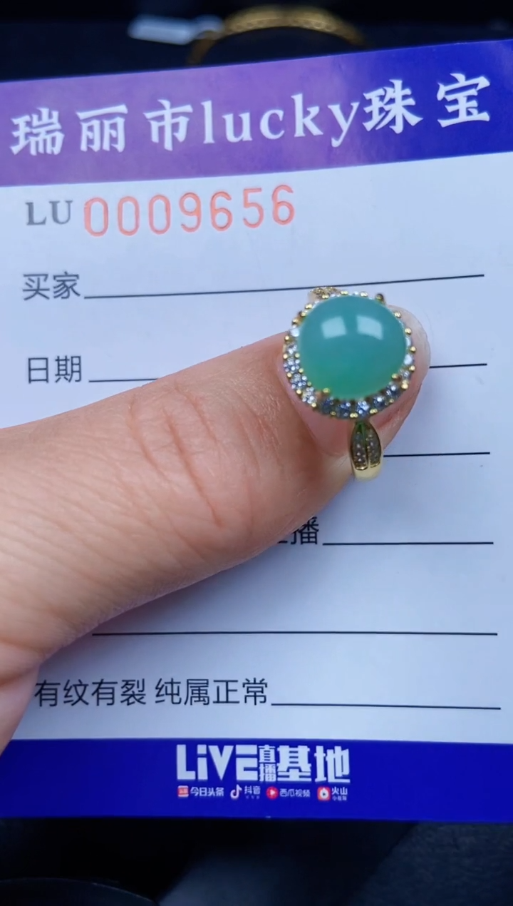 【闪购商品】翡翠颈饰银S925镶嵌9656