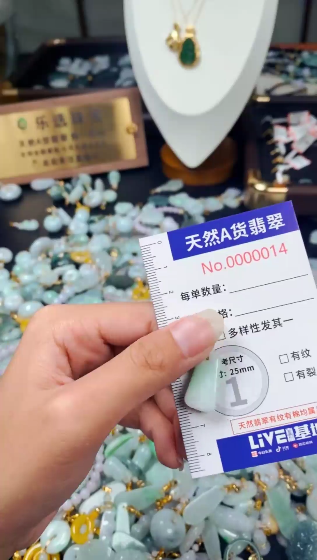 颈饰未镶嵌翡翠14