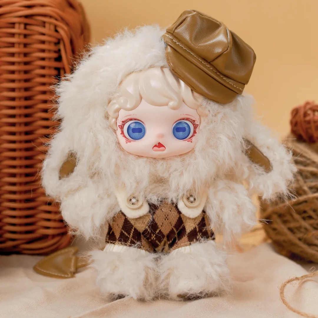 代拆【正版】娃三岁《米可-遗忘之境》潮玩毛绒盲盒娃娃手办包包挂件