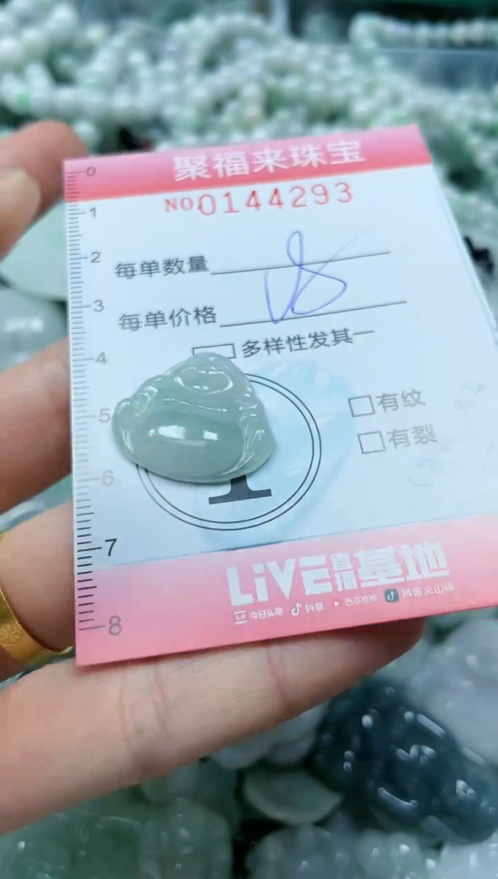 【闪购商品】翡翠未镶嵌颈饰闪购0144293