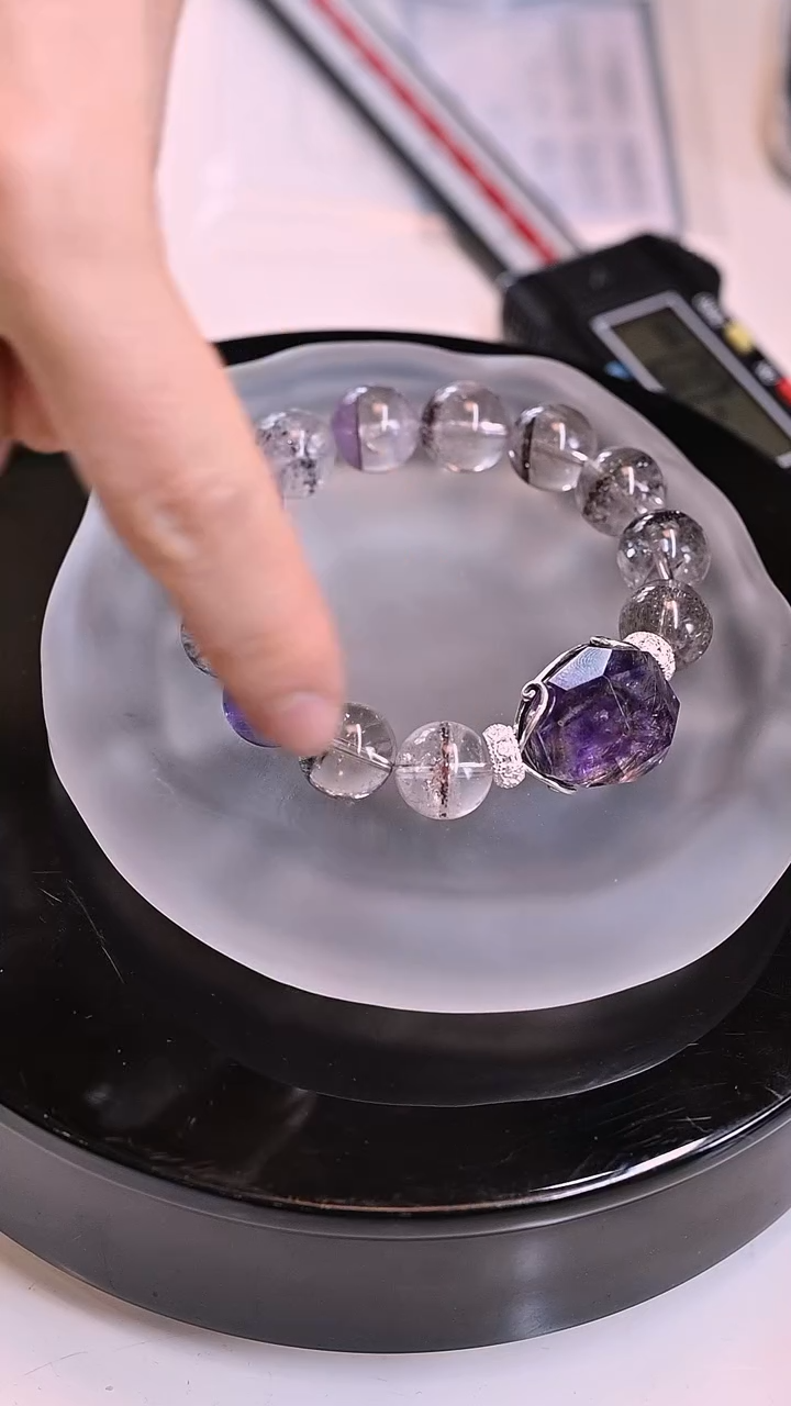 【闪购商品】水晶手串银S925镶嵌闪购2