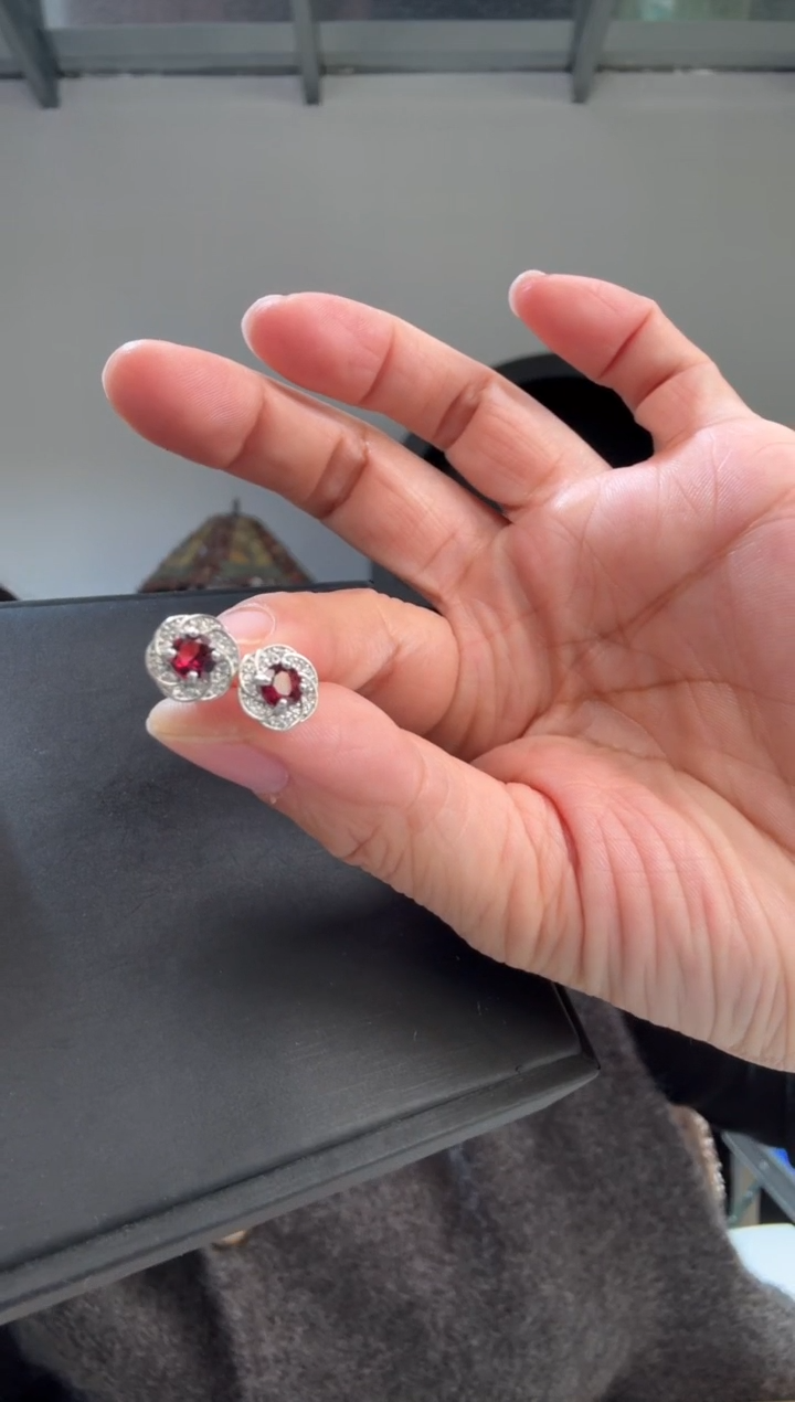 未镶嵌耳饰水晶优1736