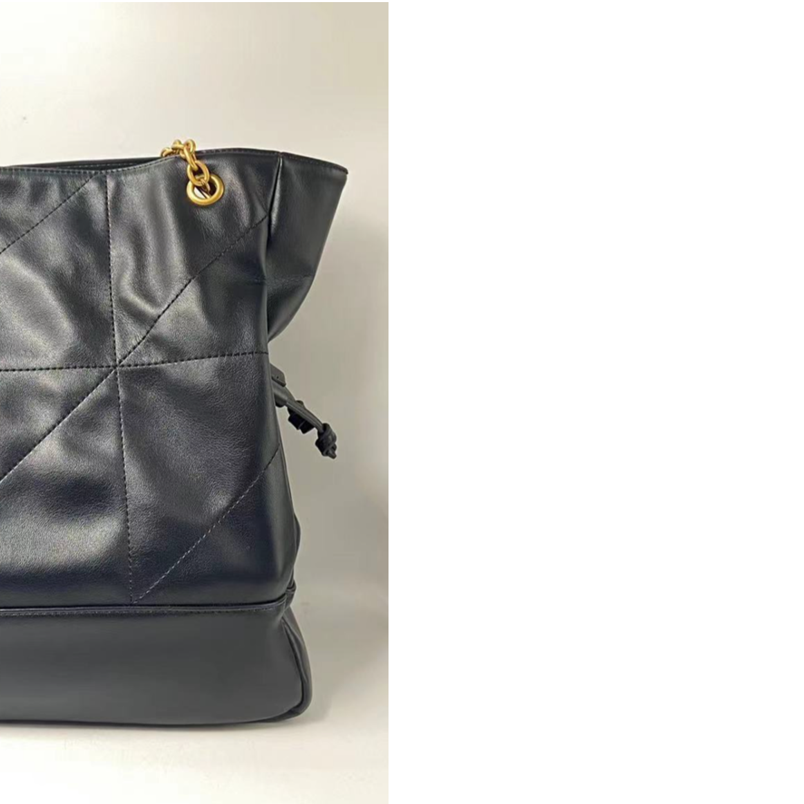 25年时尚【宋佳春晚同款】抽绳福袋包-黑色0752