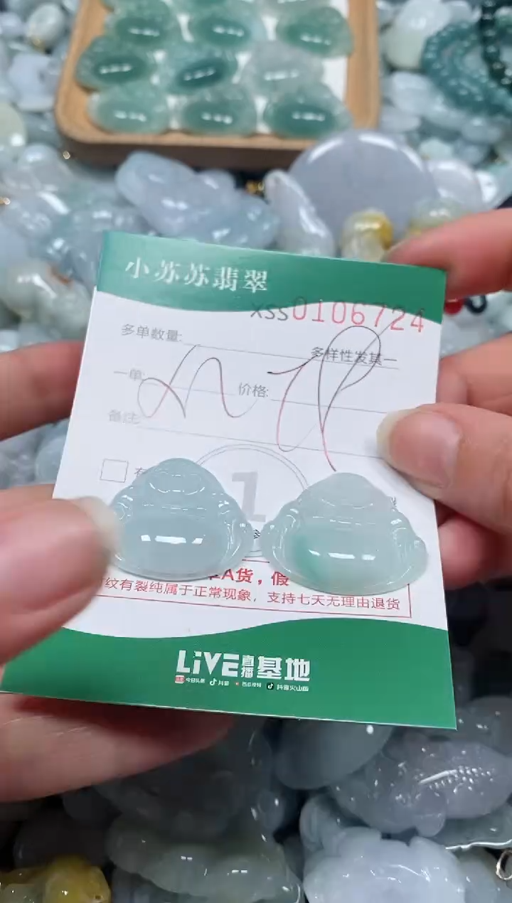 【闪购商品】翡翠颈饰未镶嵌闪购商品0106724