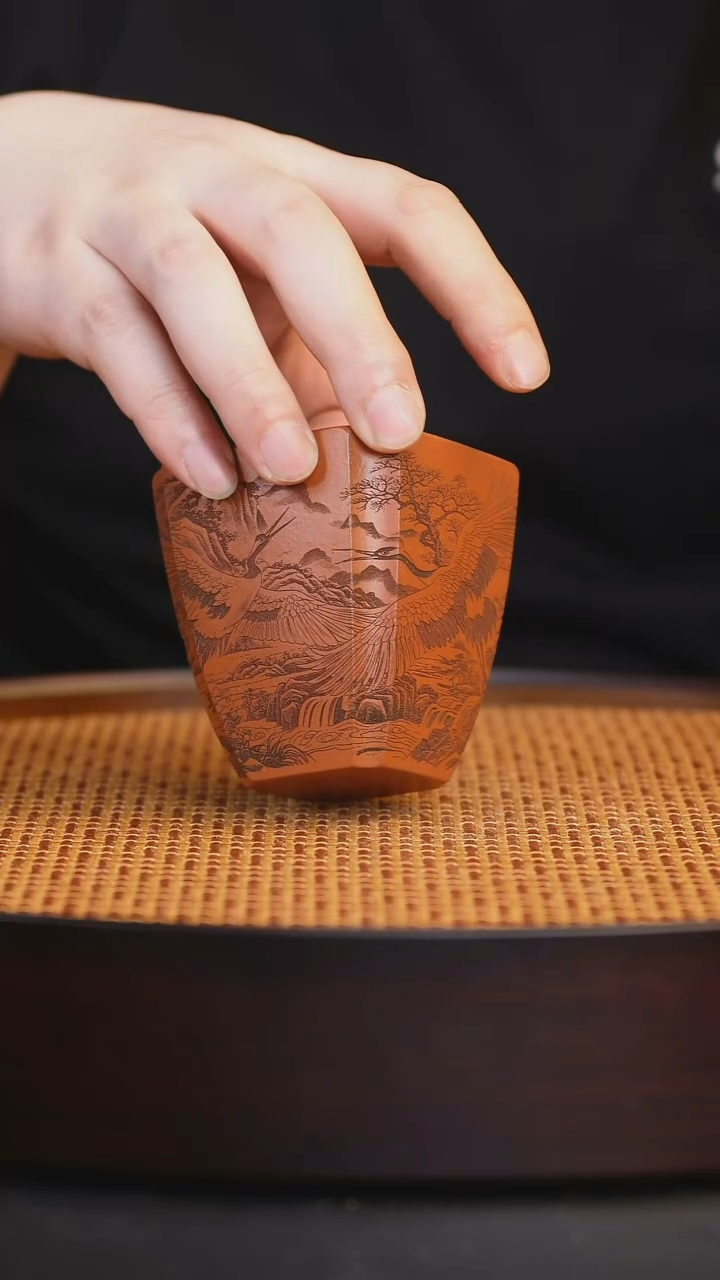 宜兴全手工紫砂杯