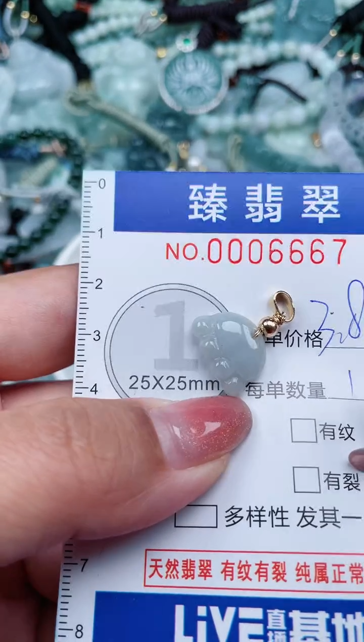 【闪购商品】翡翠颈饰未镶嵌.0006667