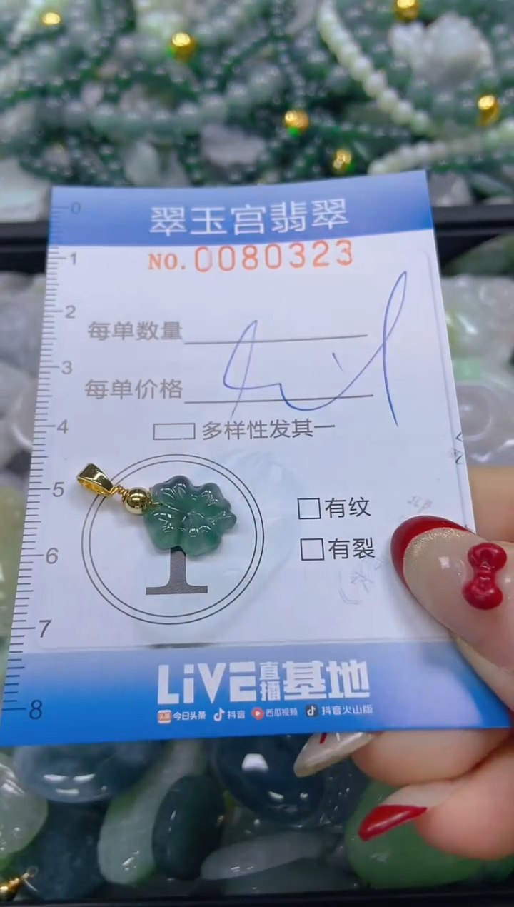 【闪购商品】翡翠颈饰未镶嵌闪购0080323