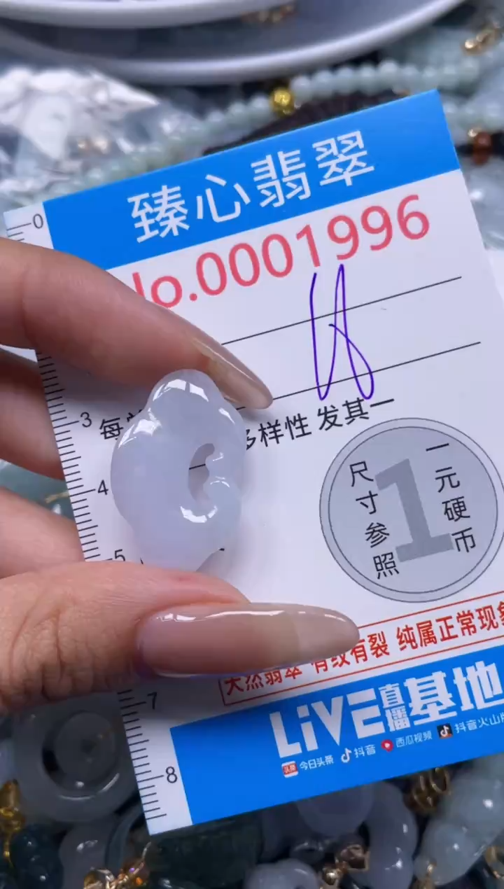 颈饰未镶嵌翡翠1996