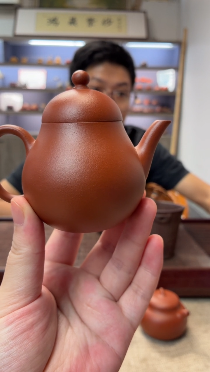 茶壶紫砂朱泥  高梨