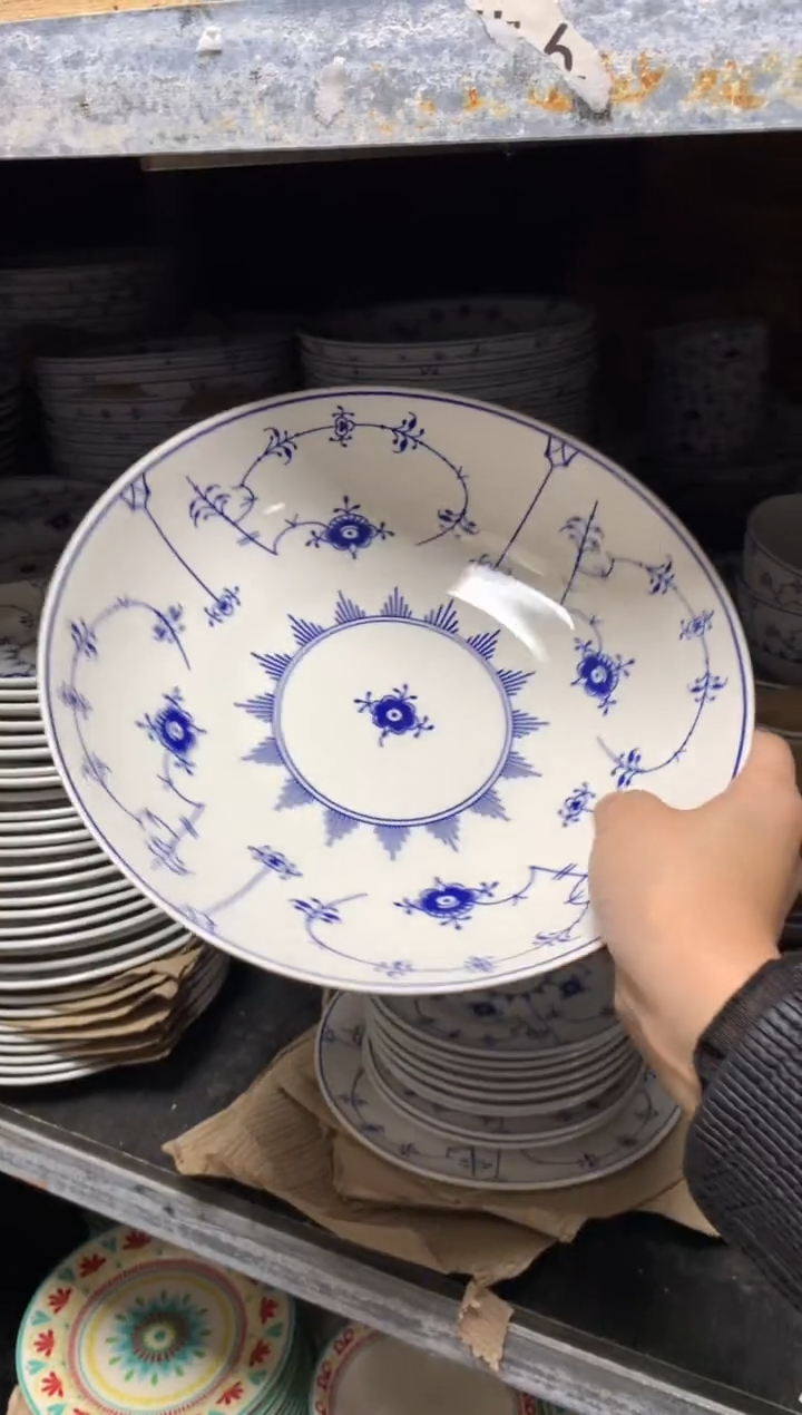 【闪购商品】瓷片陶瓷原单CC993餐具1个