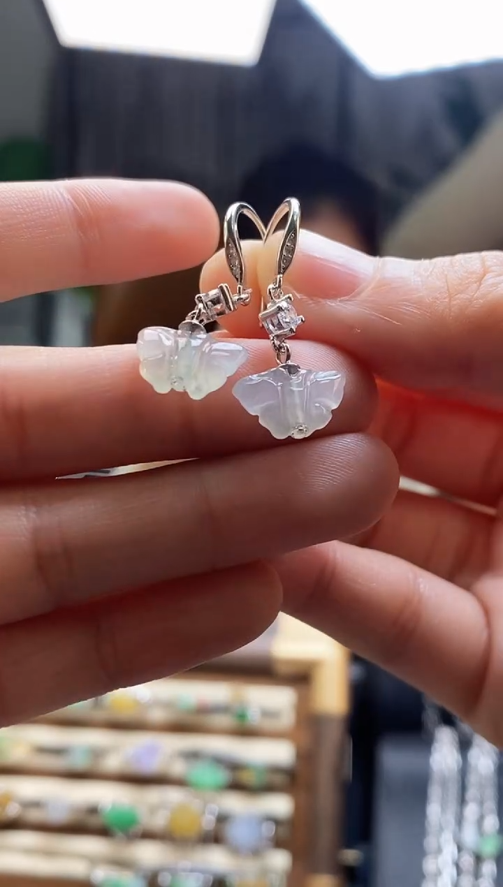 颈饰银S925镶嵌翡翠17428