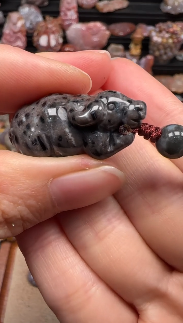 【闪购商品】硅化珊瑚（珊瑚玉）颈饰未镶嵌607