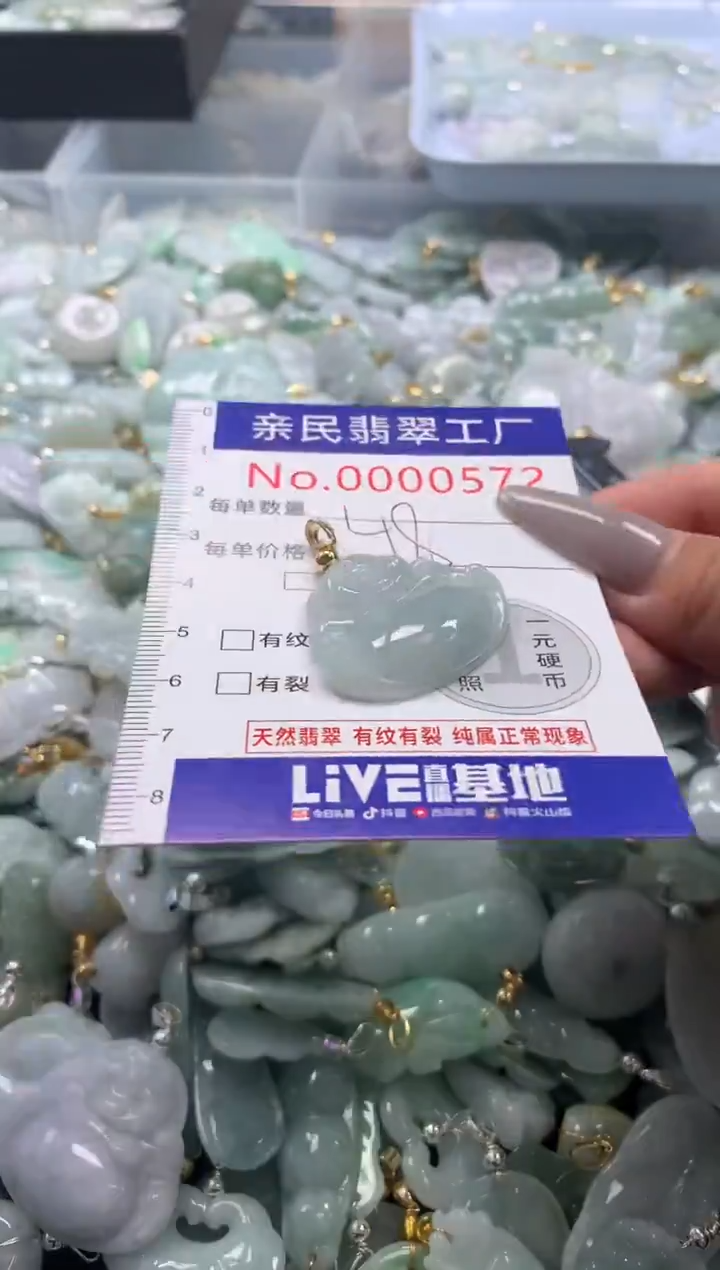 颈饰未镶嵌翡翠574