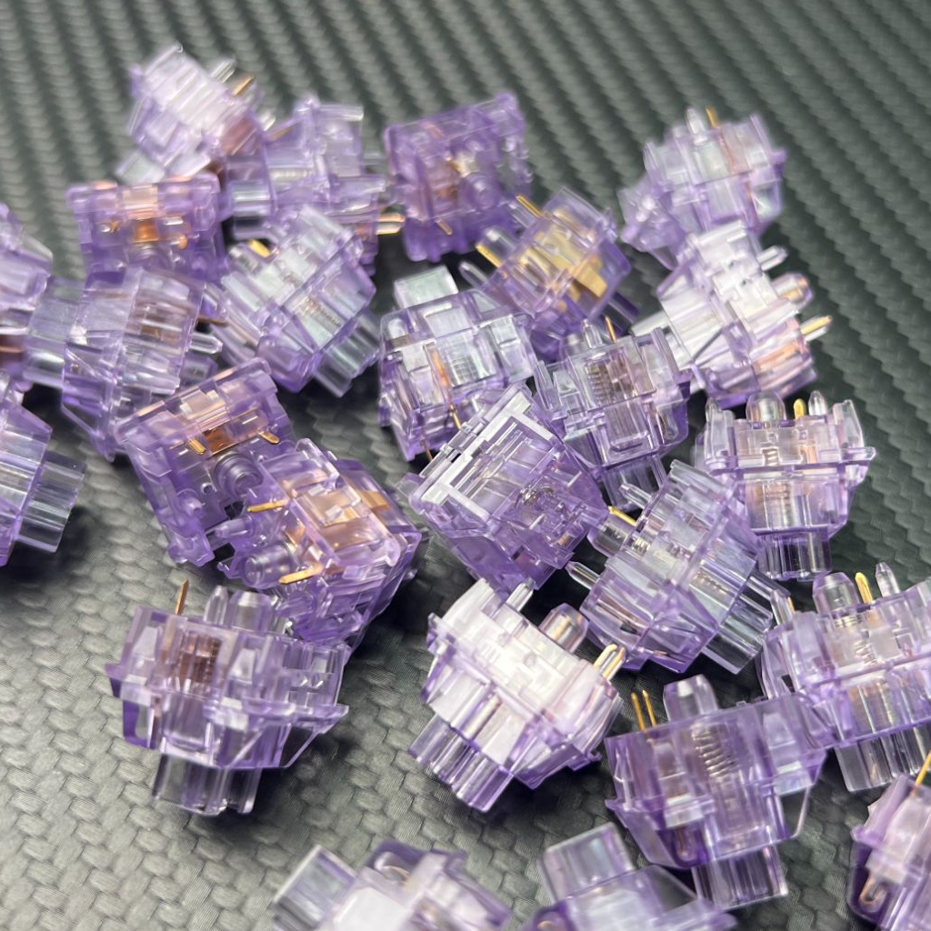 花舞月轴五脚提前触发线性电竞游戏机械轴体开关 针脚歪掰直使用