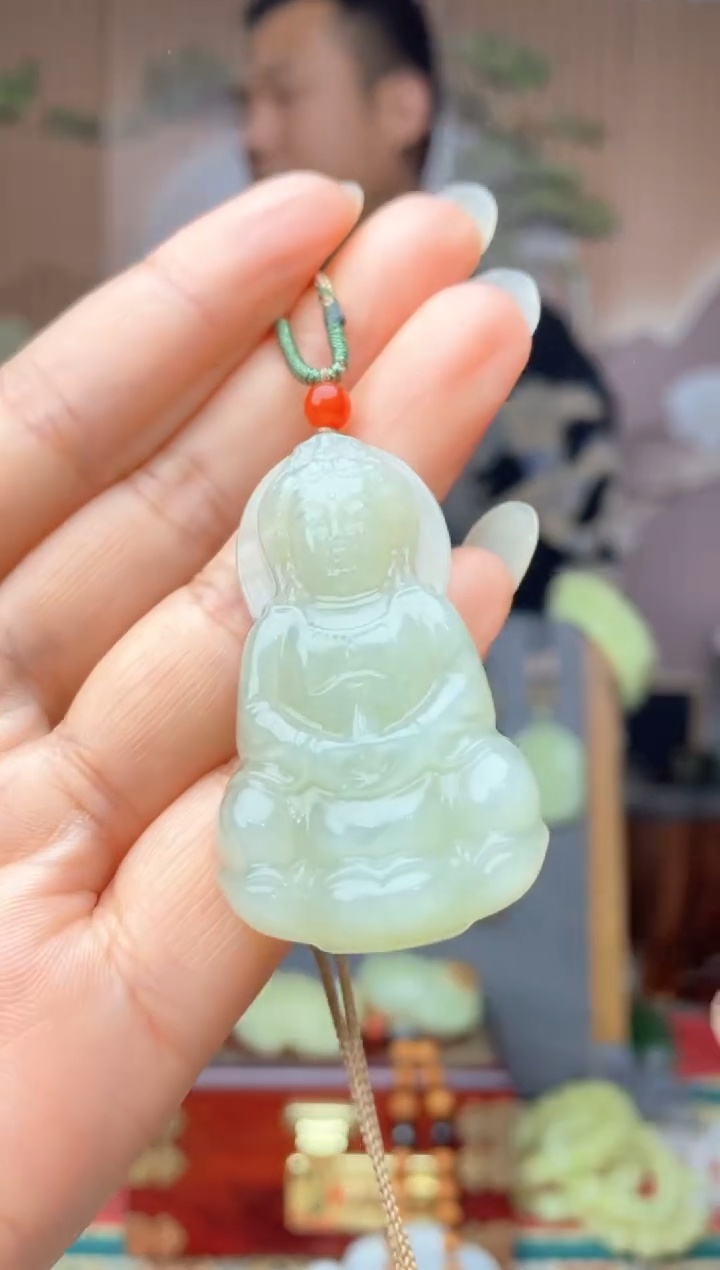 颈饰未镶嵌和田玉拍一发一