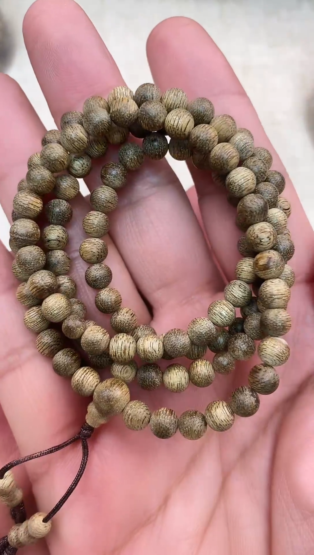 【闪购商品】沉香手串TC02006 沉香天然野菩萨棋