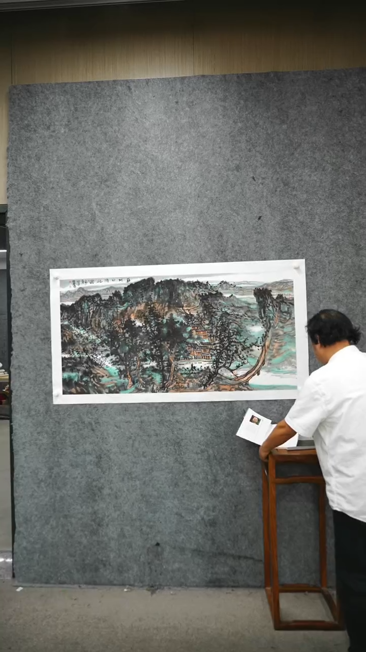 国画国画ZJG国画作品