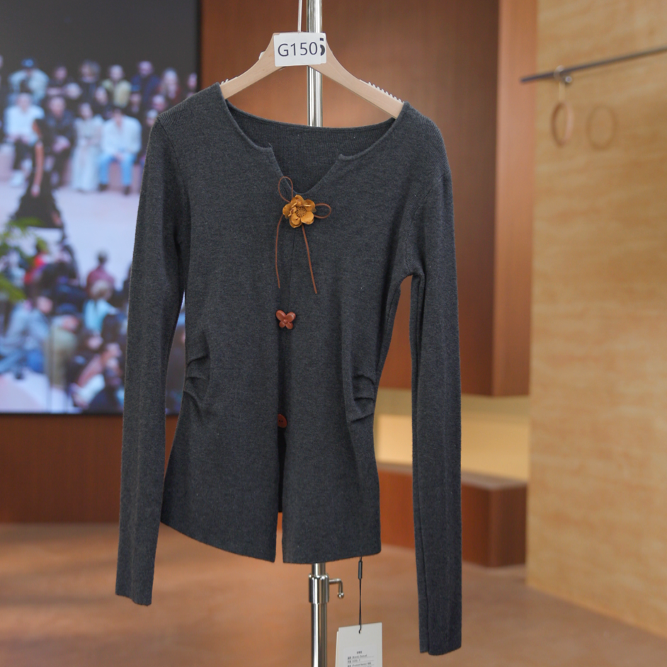 G150秋冬针织毛衣百搭气质时尚女装1.3