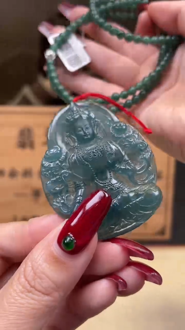 【闪购商品】定制翡翠未镶嵌      *122配珠链