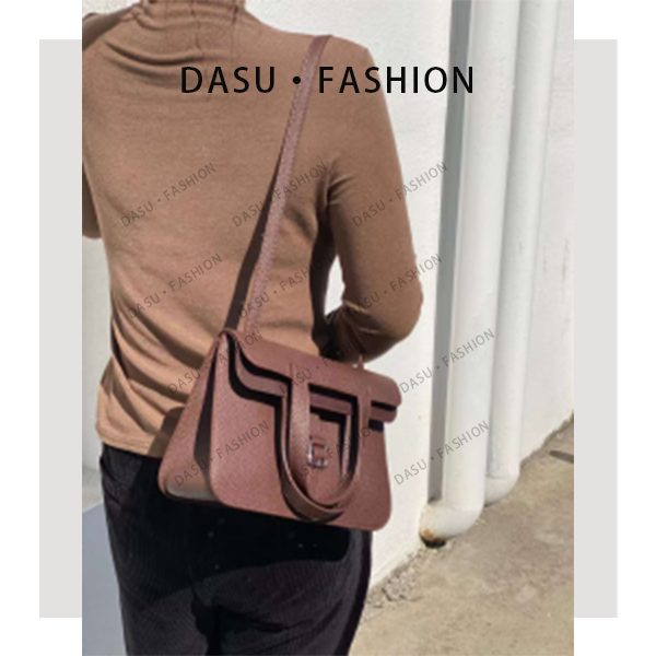 【苏总专属】J-6155-乌木色秋冬季女士时尚戴妃包