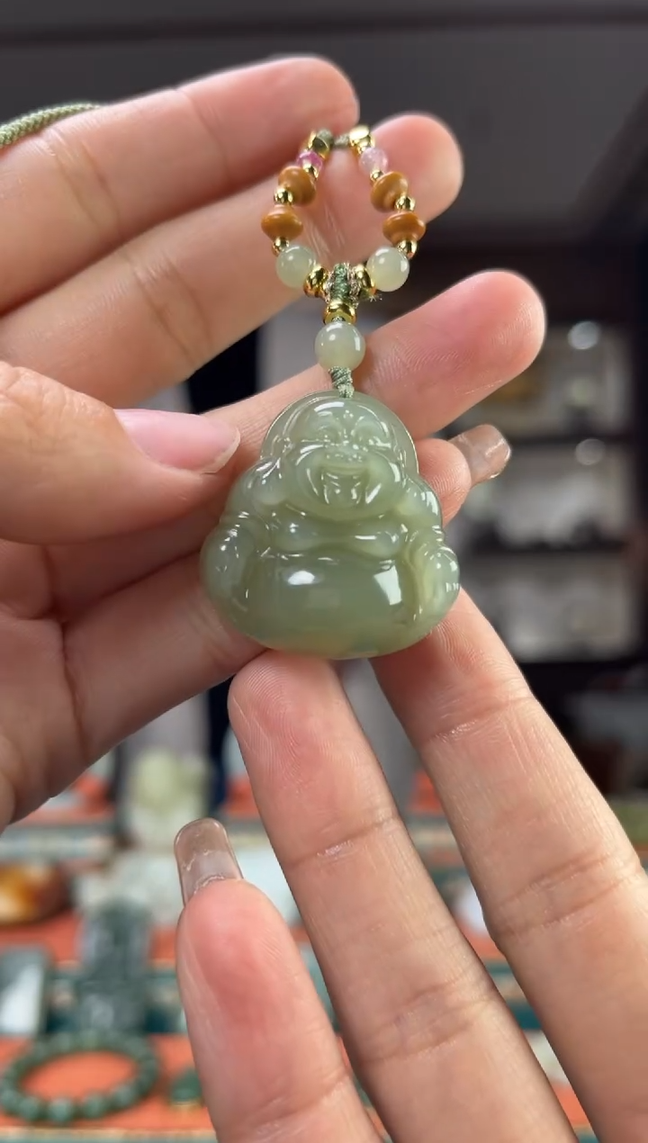 【闪购商品】和田玉颈饰未镶嵌佩佩30mm左右