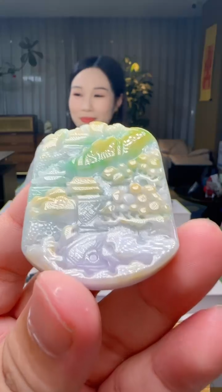 颈饰未镶嵌翡翠ZM@@60B7J19715