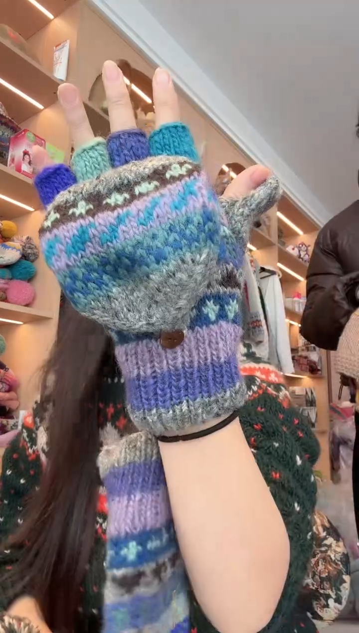 羊毛无*?505手套  