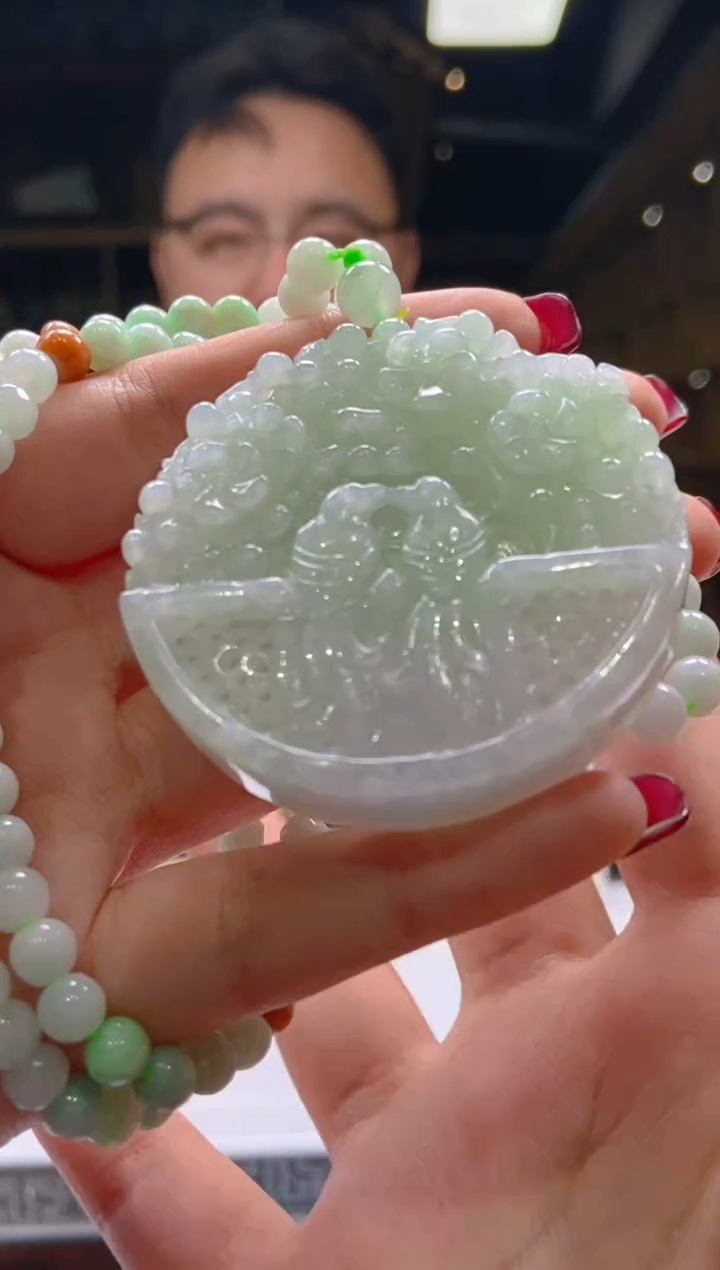 【闪购商品】定制翡翠未镶嵌闪购毛货链接GS-90034