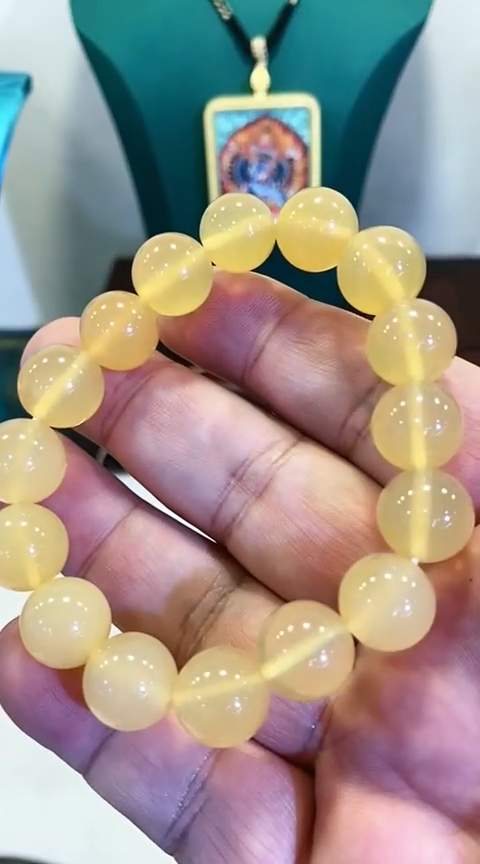 【闪购商品】欧泊手串12mm+未镶嵌多样性发其一25011317