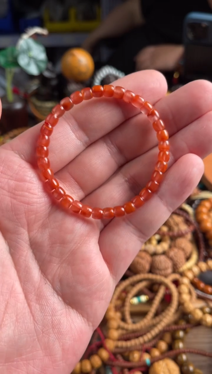 【闪购商品】南红玛瑙.未镶嵌王胖子文玩工作室冰飘5.65左右