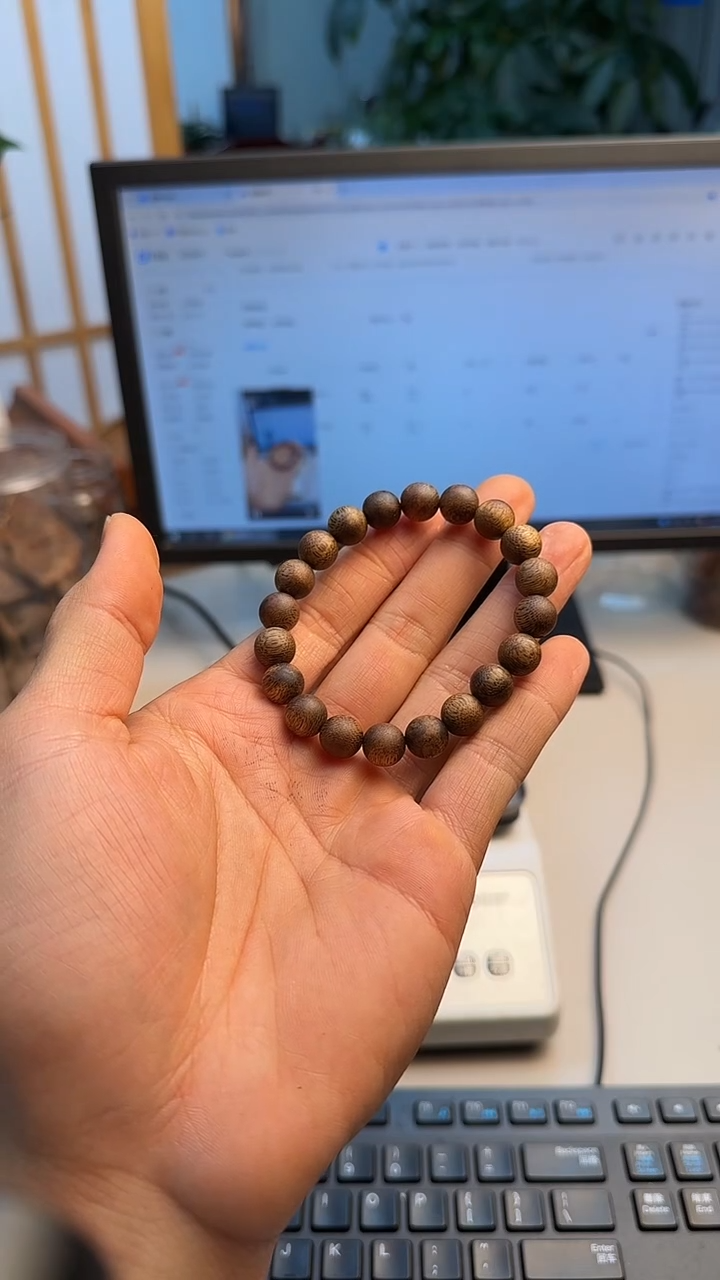 沉香手串海南奇楠沉香