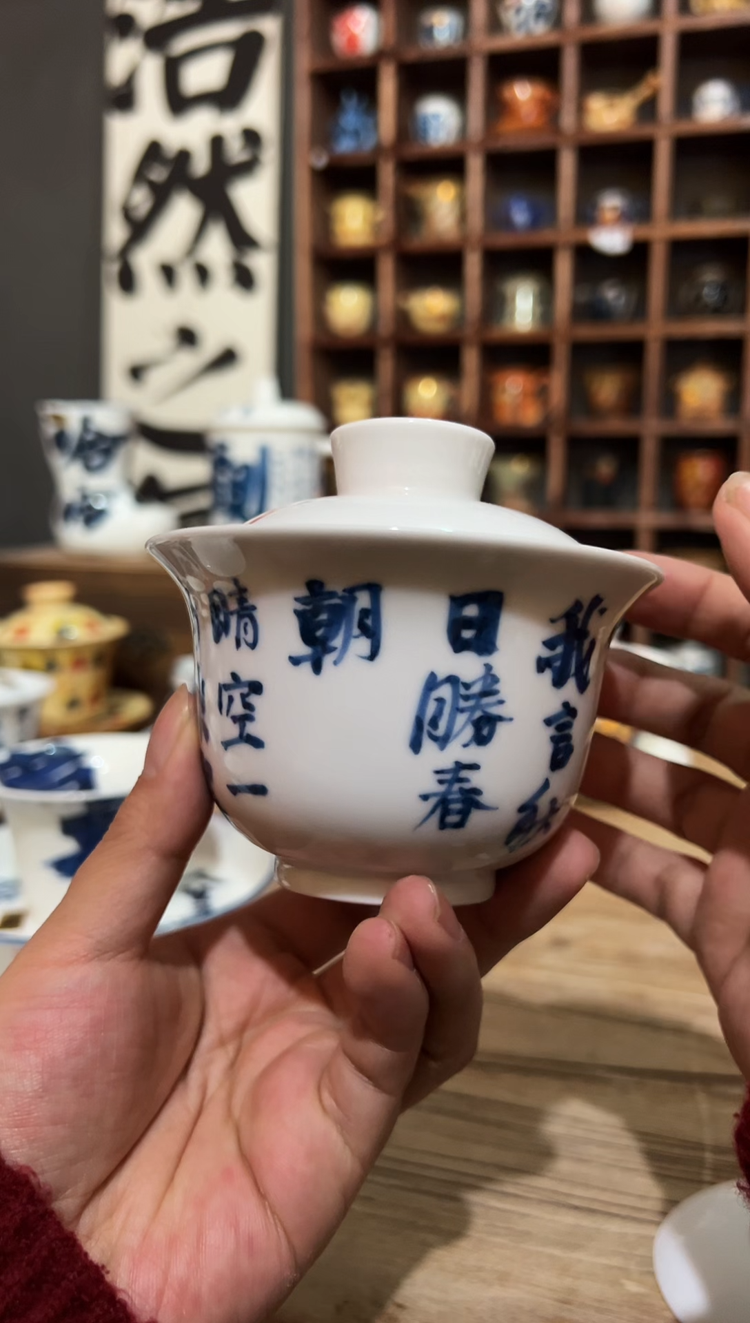 【闪购商品】观云听雨原创手绘茶具