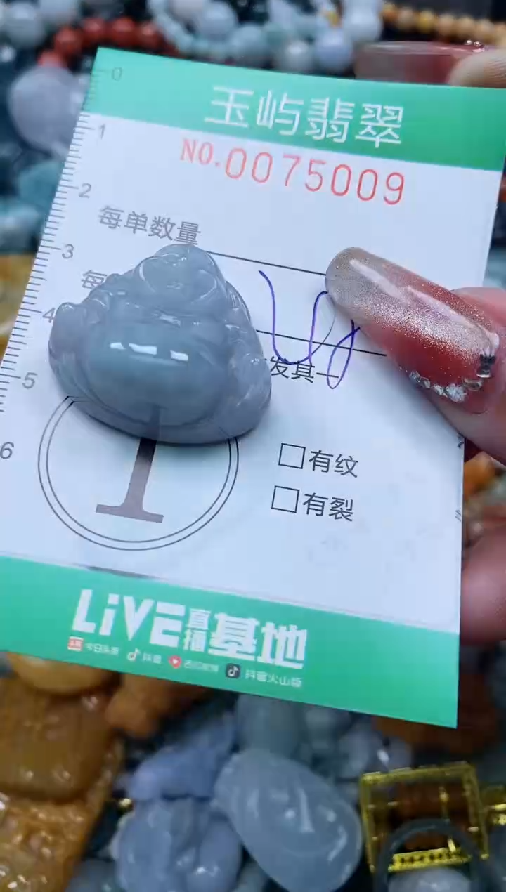 【闪购商品】翡翠颈饰未镶嵌闪购0075009