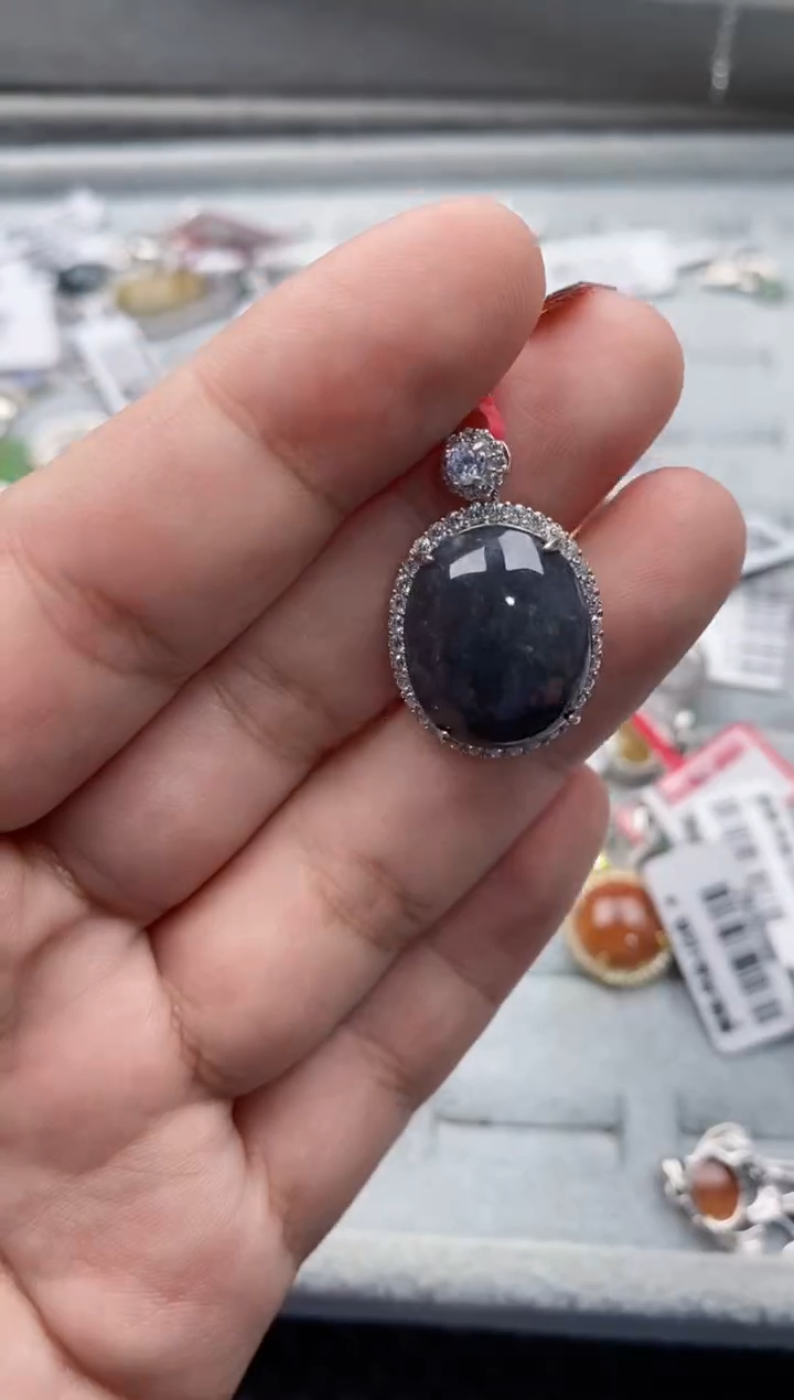 【闪购商品】翡翠戒指银S925镶嵌22222222226