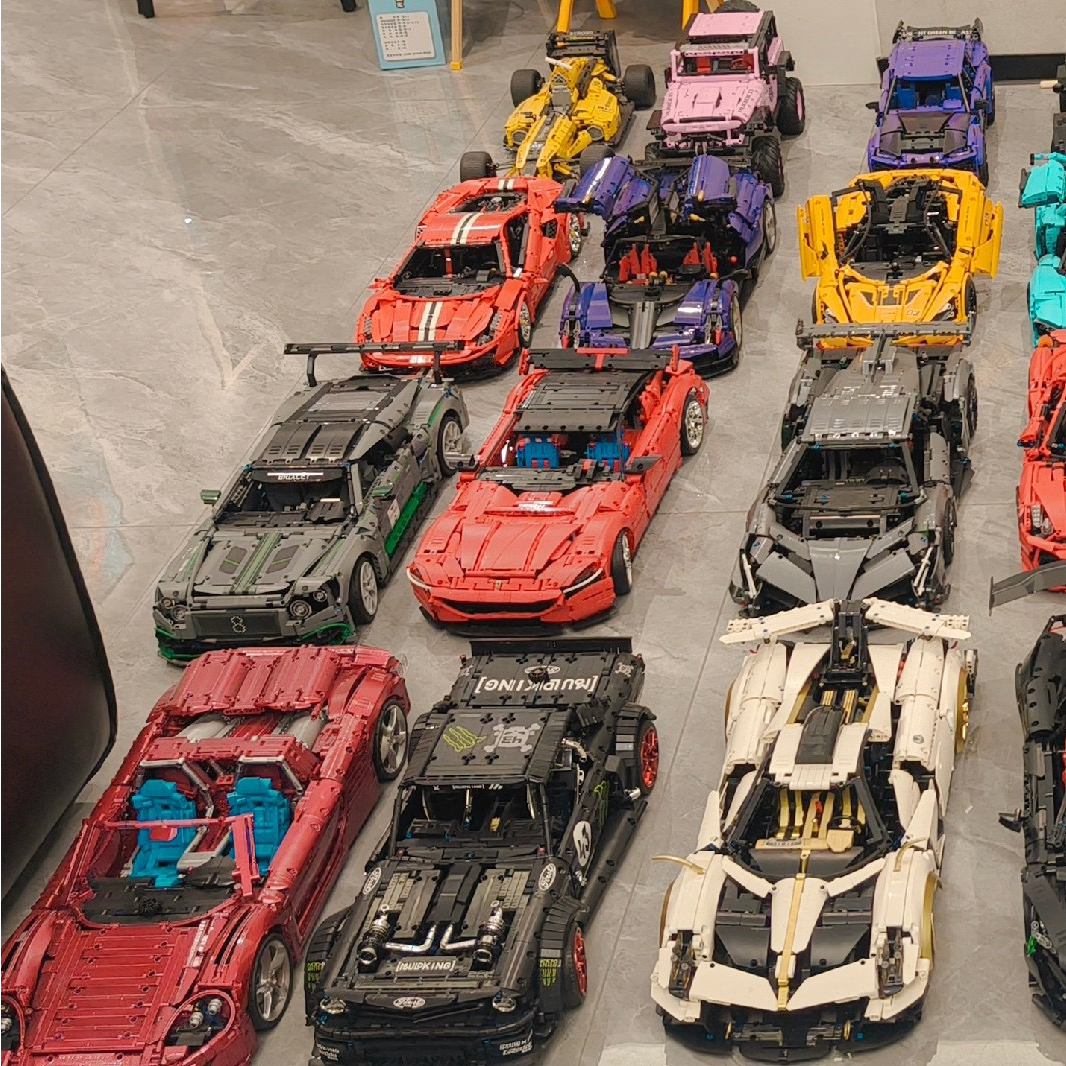 顺丰包邮！【积木直播临时链接】积木车子