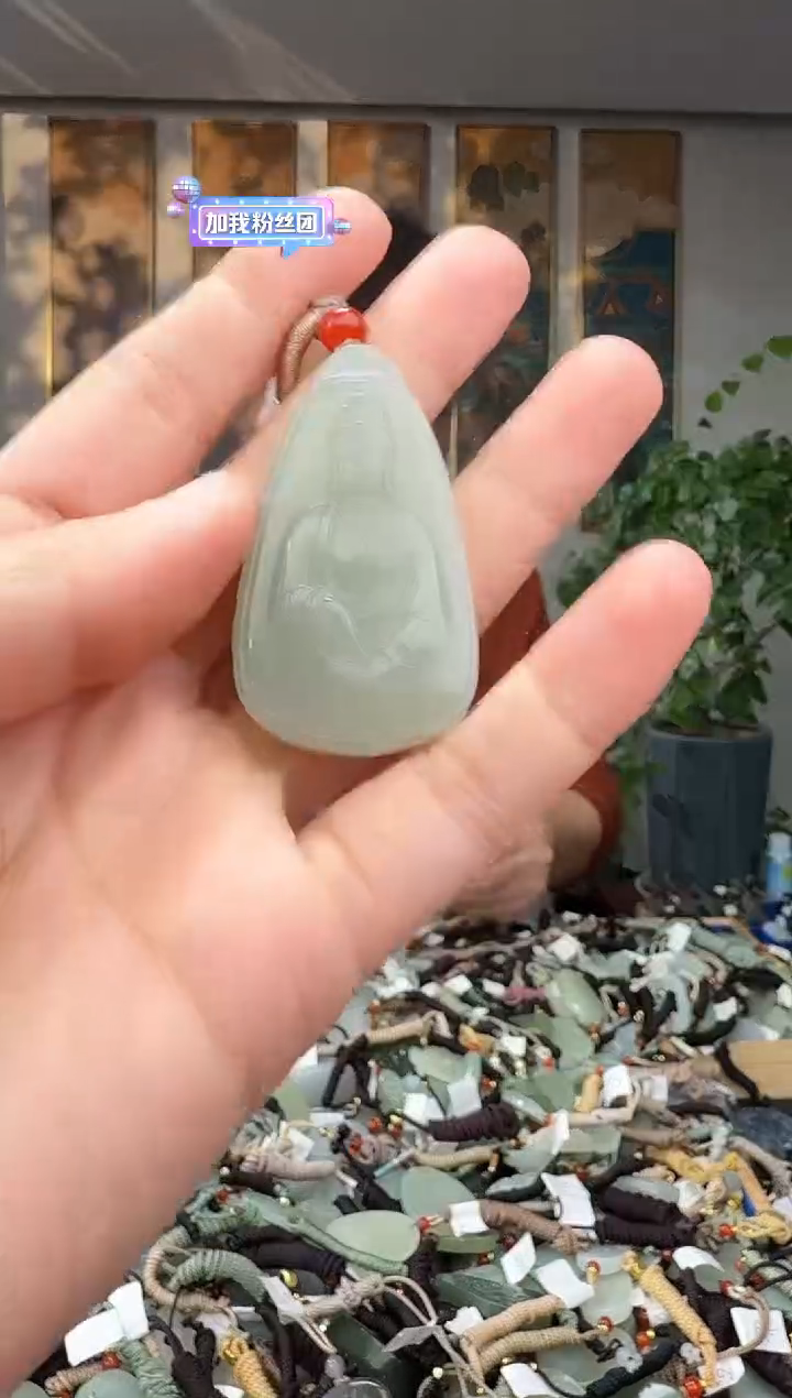 未镶嵌和田玉挂件拍一发一