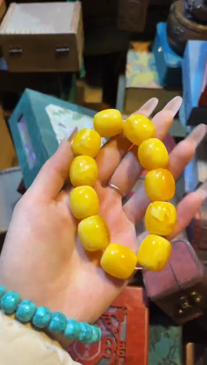 【闪购商品】蜜蜡颈饰未镶嵌雅琪精品专属链接83