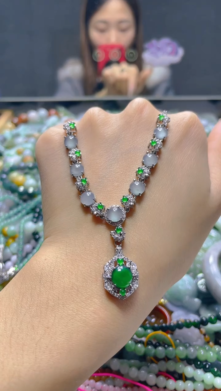 颈饰未镶嵌翡翠多样性发货择优发货