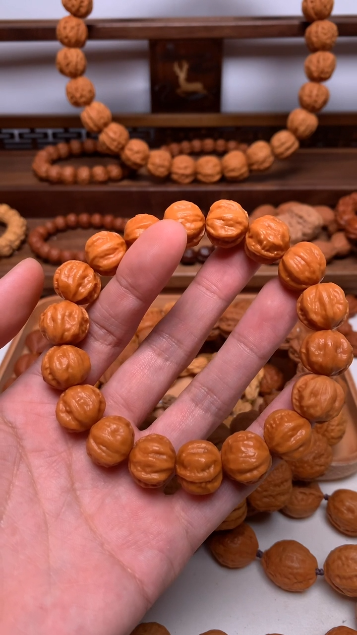 手串文玩核桃王*祥野生小核桃