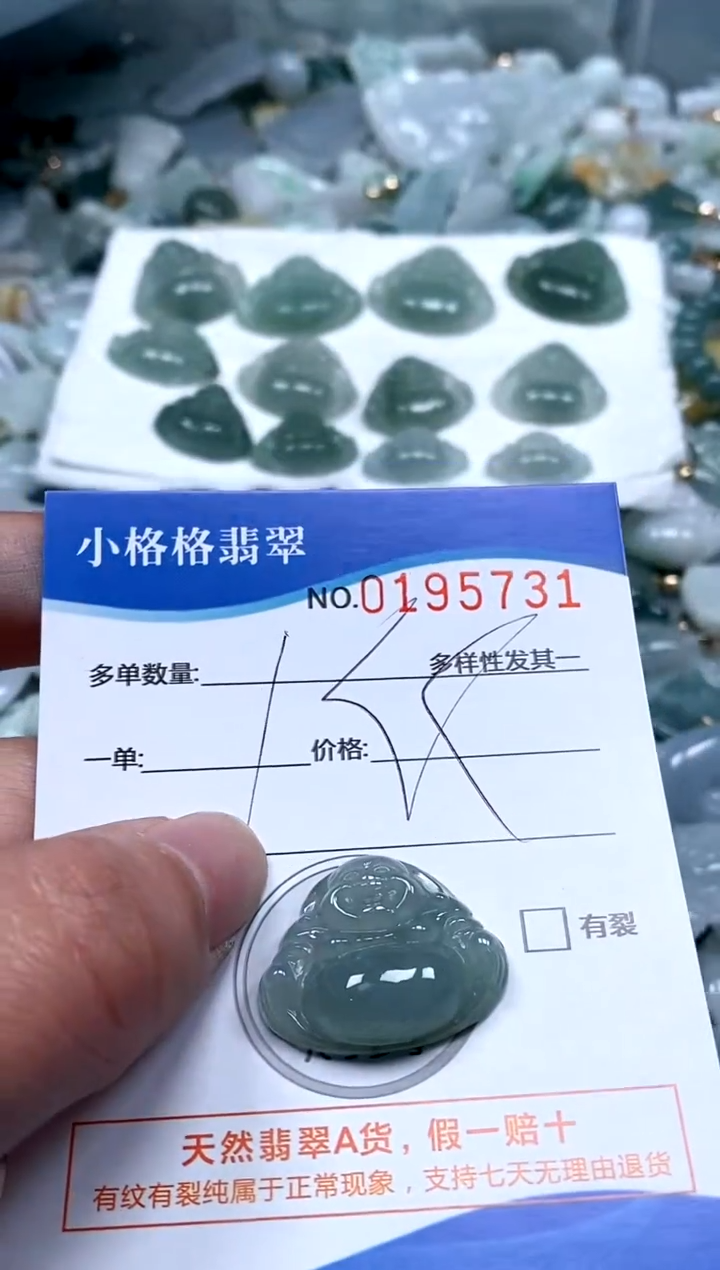 【闪购商品】翡翠颈饰未镶嵌闪购商品0195731