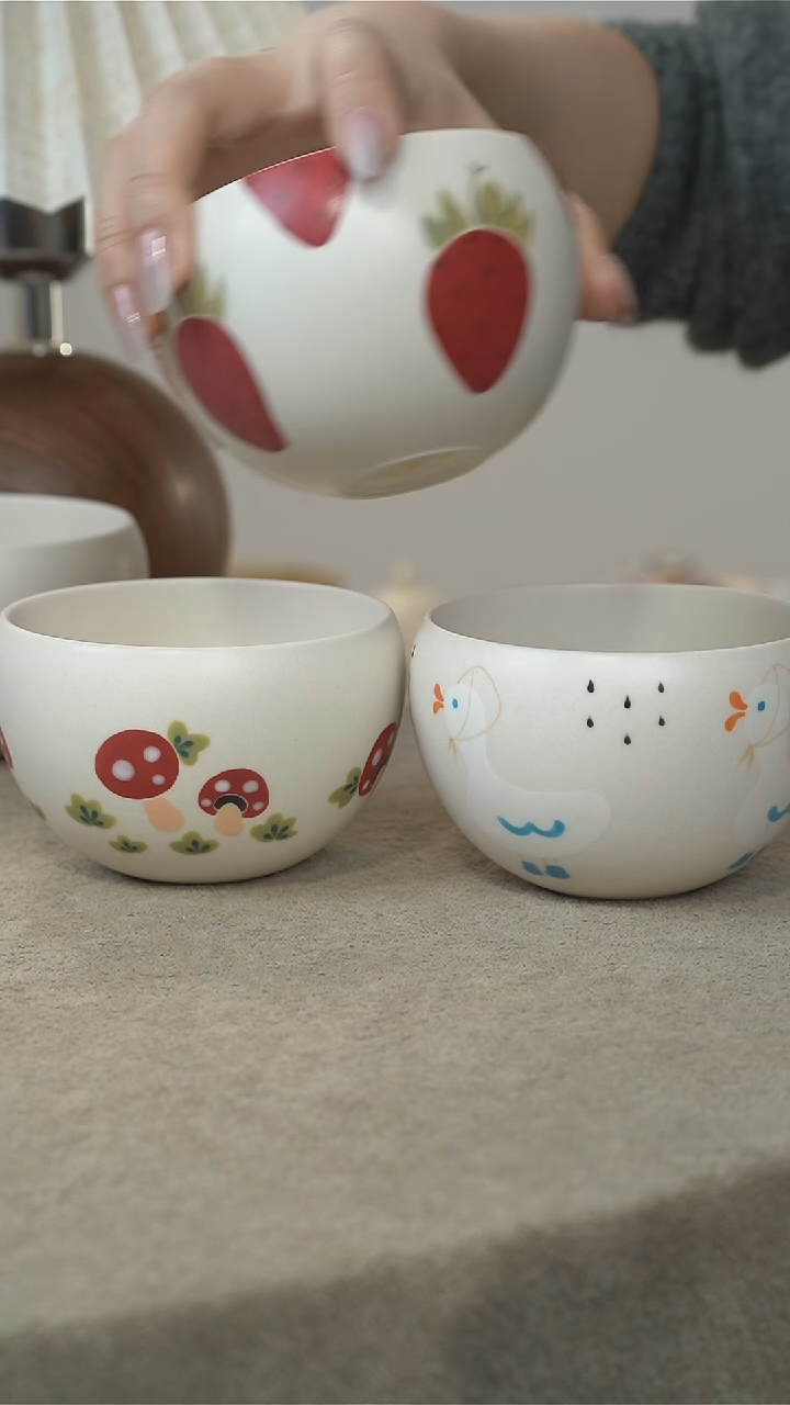 杯盛*咖啡杯套组（木棉花）