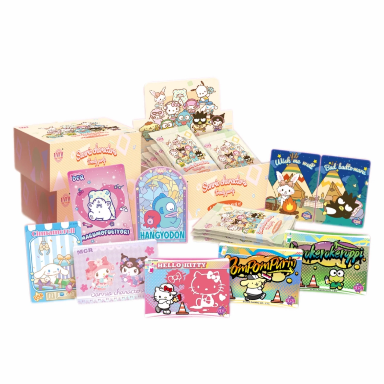 【福•CC】（2）一起玩三丽鸥家族潮酷派对 正版收藏卡牌盲盒默认代拆