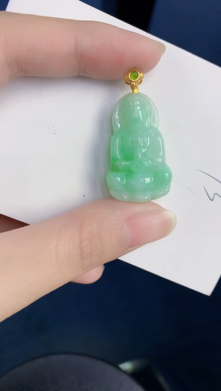 颈饰未镶嵌翡翠天然翡翠缅甸A货