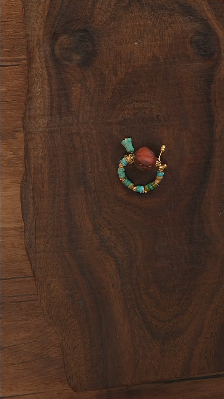 【闪购商品】南红玛瑙戒指18K金镶嵌S2511-定制