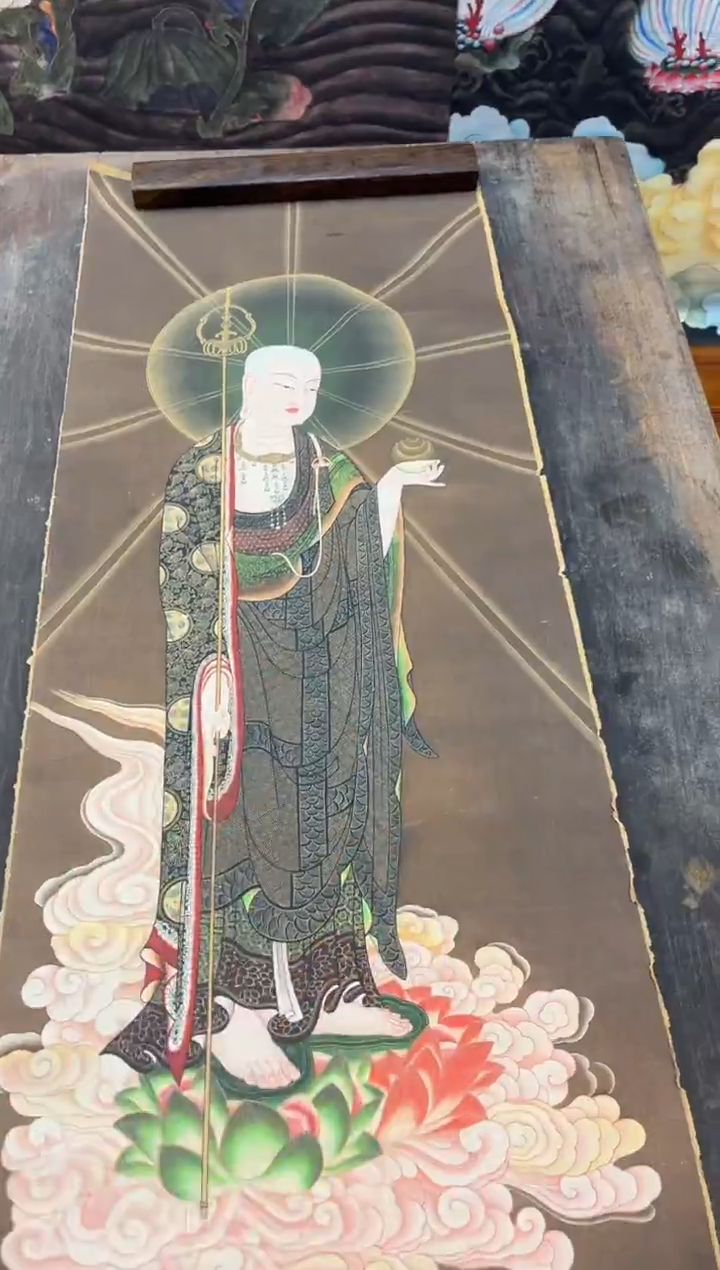 卷轴画大朱画院老六专属AA86